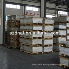 Temper O 5083 Aluminiumplatte für Kühlkörper in China hergestellt